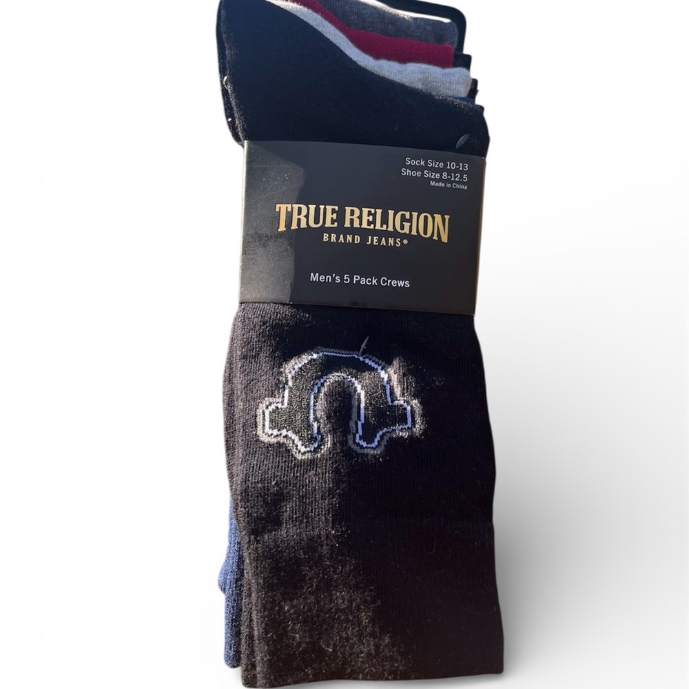 True Religion Men's Crew Socks NWT